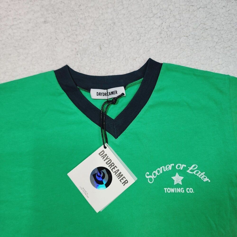 NWT Daydreamer Sporty V-Neck Tee - Picture 4 of 6